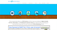 Desktop Screenshot of buy-backlinks.com