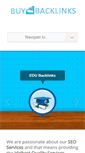 Mobile Screenshot of buy-backlinks.com