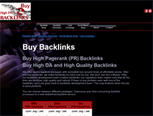 Tablet Screenshot of buy-backlinks.net